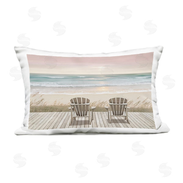 Stupell Industries Amber Sterling | Watching The Pastel Sunset Printed Throw Pillow