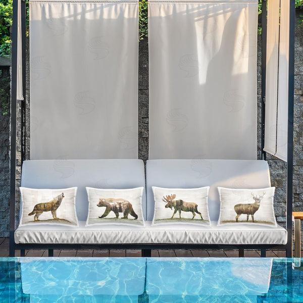 Stupell Industries Amber Sterling | Woodland Animals Rustic Pattern