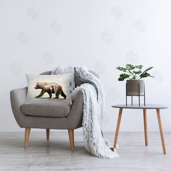 Stupell Industries Amber Sterling | Woodland Pattern Bear