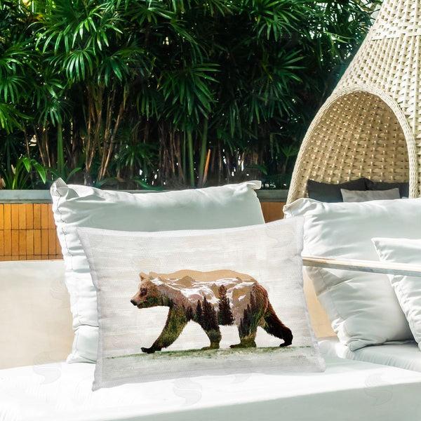 Stupell Industries Amber Sterling | Woodland Pattern Bear