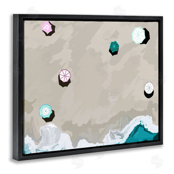 Stupell Industries Amelia Noyes | Aerial View Shoreline Wall Art