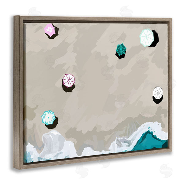 Stupell Industries Amelia Noyes | Aerial View Shoreline Wall Art