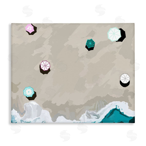 stupell industries Amelia Noyes | Aerial View Shoreline Wall Art