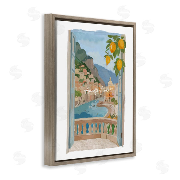 Stupell Industries Amelia Noyes | Amalfi Coast Architecture