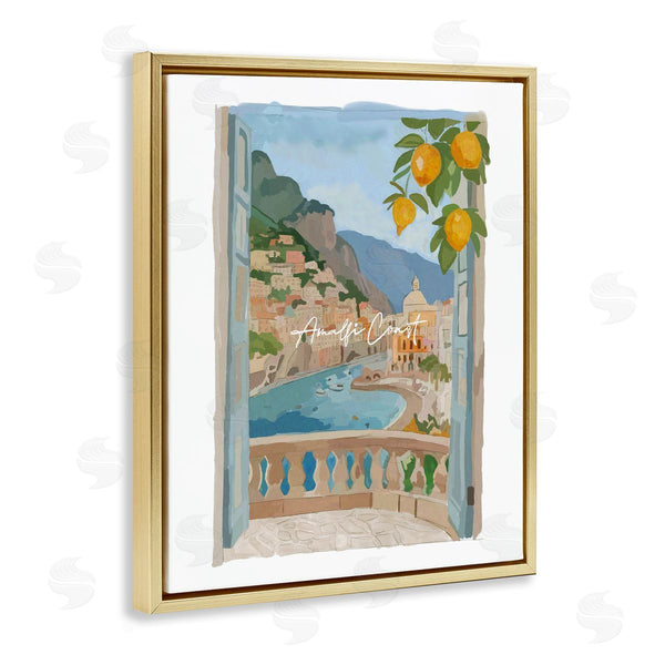 Stupell Industries Amelia Noyes | Amalfi Coast Architecture