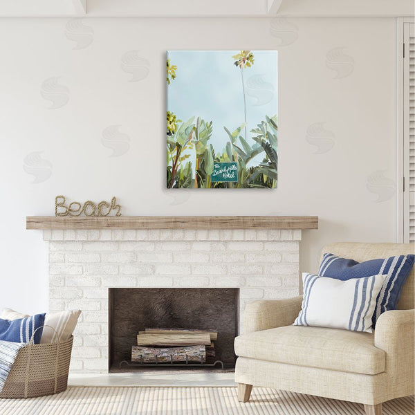 Stupell Industries Amelia Noyes | Beverly Hills Hotel Plants Wall Art