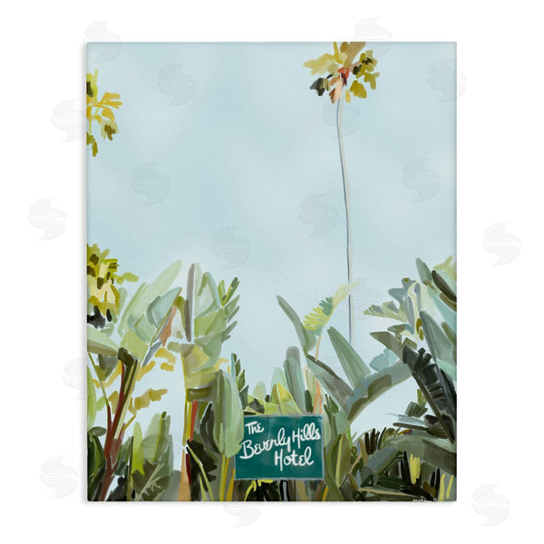 stupell industries Amelia Noyes | Beverly Hills Hotel Plants Wall Art
