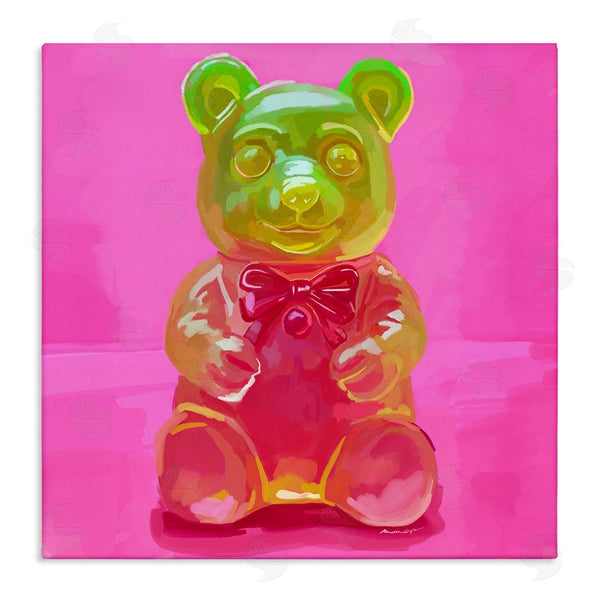 stupell industries Amelia Noyes | Bold Candy Bear Wall Art