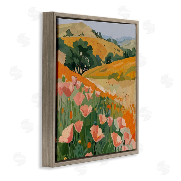 Stupell Industries Amelia Noyes | California Poppies Meadow
