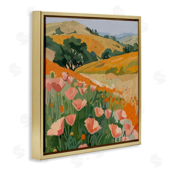 Stupell Industries Amelia Noyes | California Poppies Meadow
