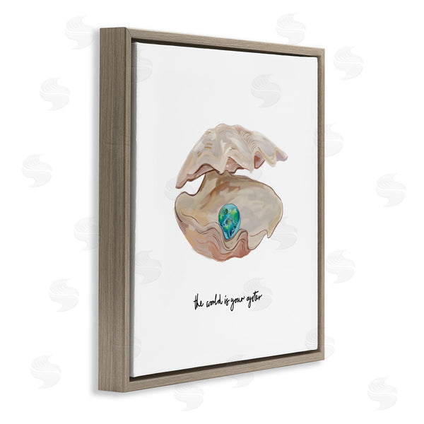 Stupell Industries Amelia Noyes | Clam Shell Turquoise Pearl Wall Art