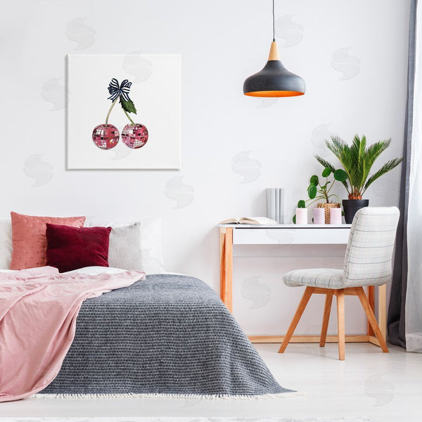 Stupell Industries Amelia Noyes | Disco Ball Cherries Wall Art