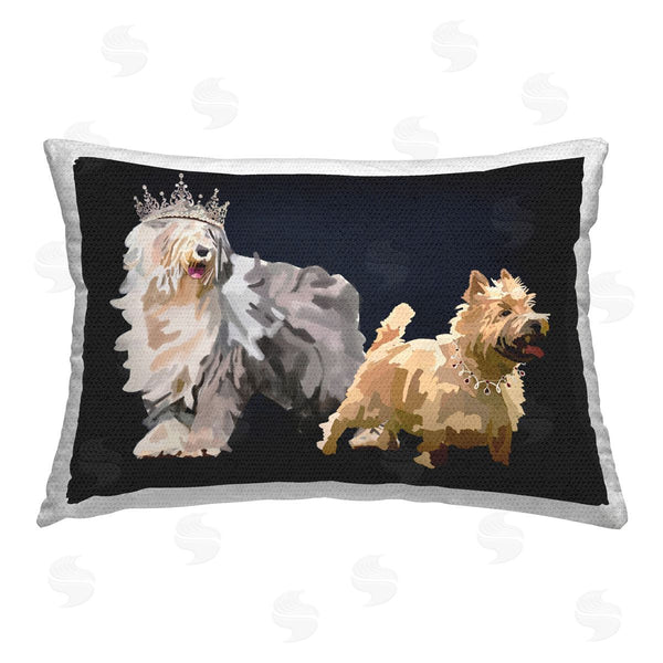 Stupell Industries Amelia Noyes | Dog Duo With Crowns
