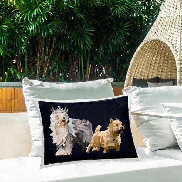 Stupell Industries Amelia Noyes | Dog Duo With Crowns