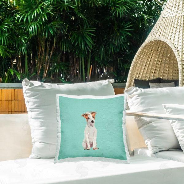 Stupell Industries Amelia Noyes | Elegant Puppy With Crown Printed Throw Pillow
