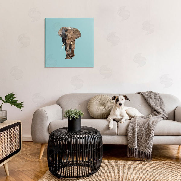 Stupell Industries Amelia Noyes | Elephant In Tiara Crown Wall Art