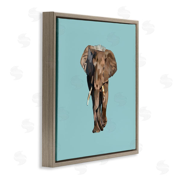Stupell Industries Amelia Noyes | Elephant In Tiara Crown Wall Art