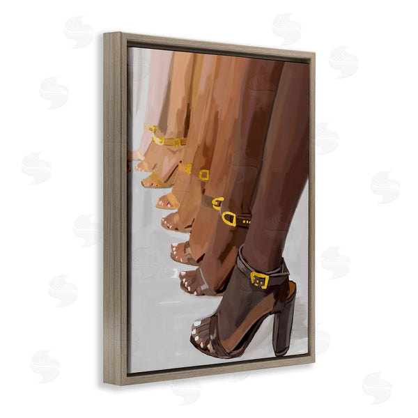 Stupell Industries Amelia Noyes | Fashion Girls Heels