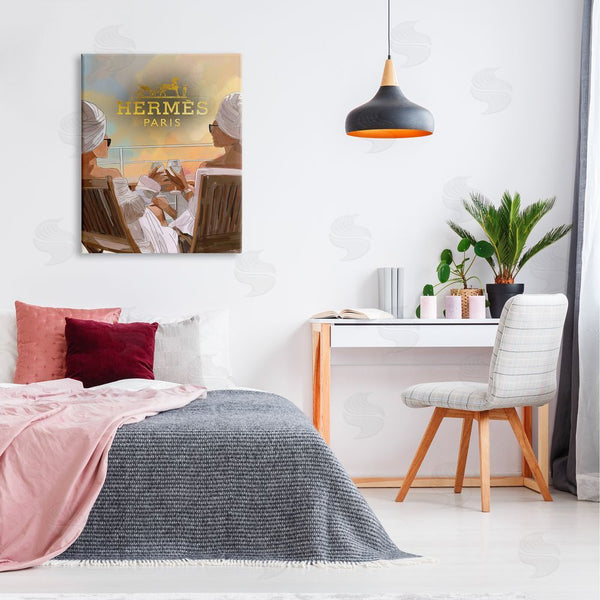 Stupell Industries Amelia Noyes | Fashion Girls On Cruise Wall Art