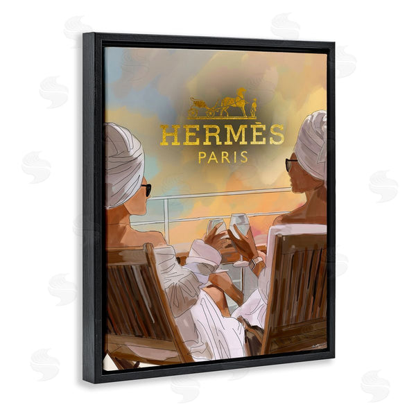 Stupell Industries Amelia Noyes | Fashion Girls On Cruise Wall Art