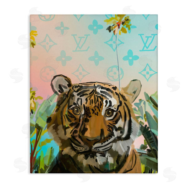 stupell industries Amelia Noyes | Fashion Patterned Tiger Wall Art