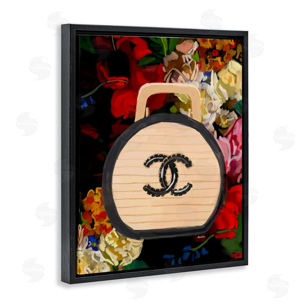 Stupell Industries Amelia Noyes | Floral Glam Brand Purse Wall Art