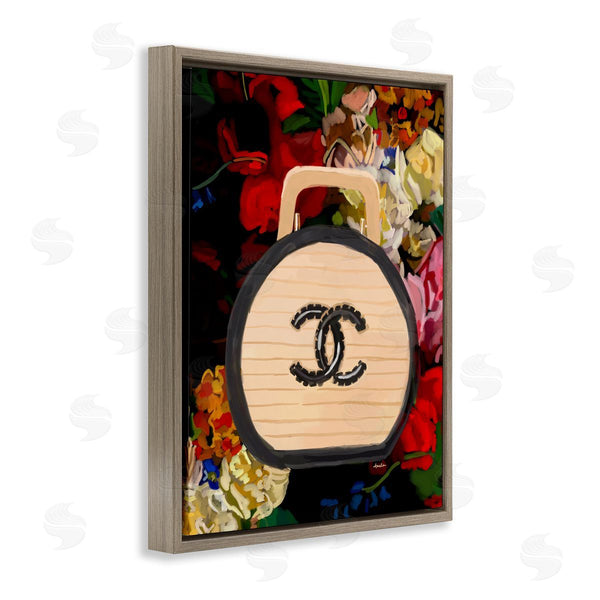 Stupell Industries Amelia Noyes | Floral Glam Brand Purse Wall Art