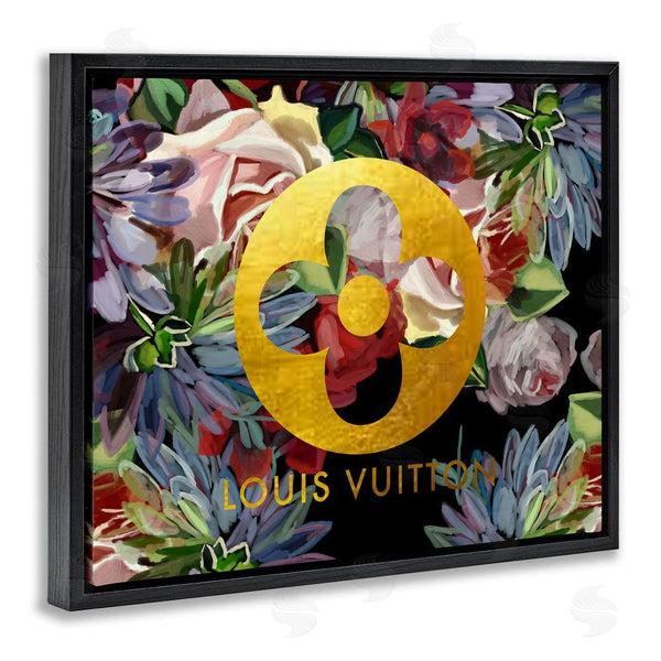 Stupell Industries Amelia Noyes | Floral Glam Fashion Logo Wall Art