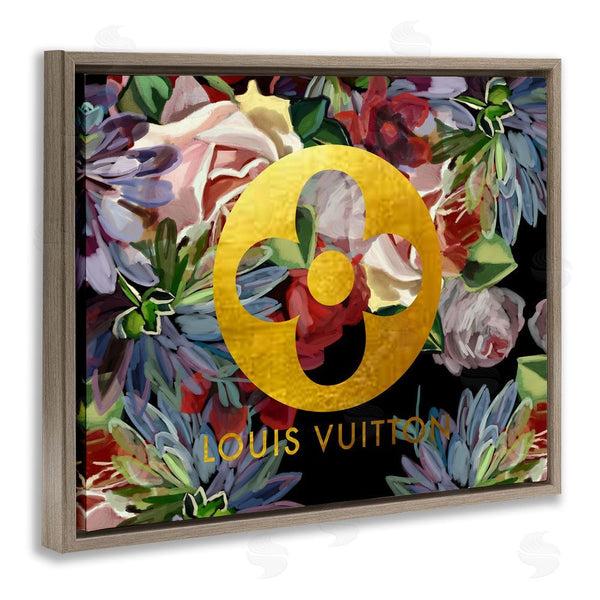 Stupell Industries Amelia Noyes | Floral Glam Fashion Logo Wall Art