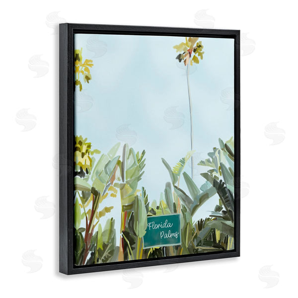 Stupell Industries Amelia Noyes | Florida Palms Botanicals Wall Art