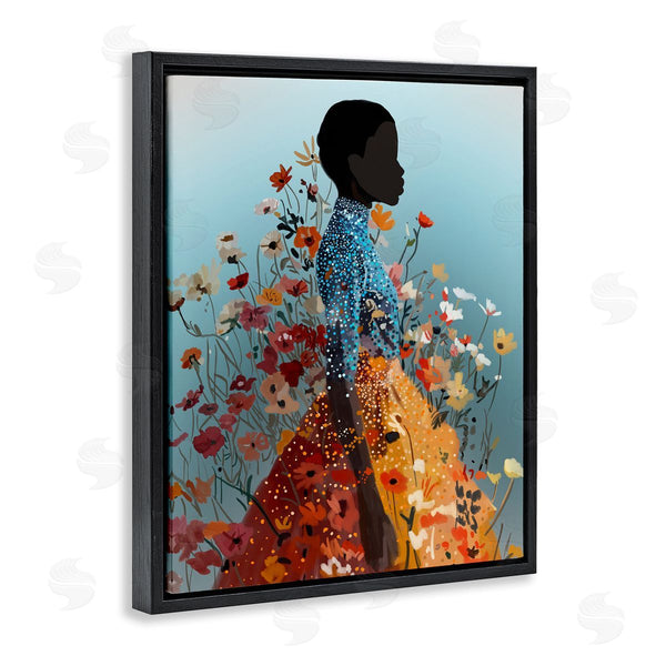 Stupell Industries Amelia Noyes | Flower Explosion Trendy Girl Wall Art