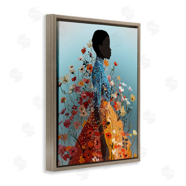 Stupell Industries Amelia Noyes | Flower Explosion Trendy Girl Wall Art