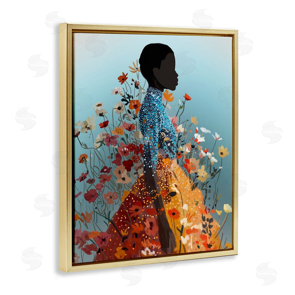 Stupell Industries Amelia Noyes | Flower Explosion Trendy Girl Wall Art