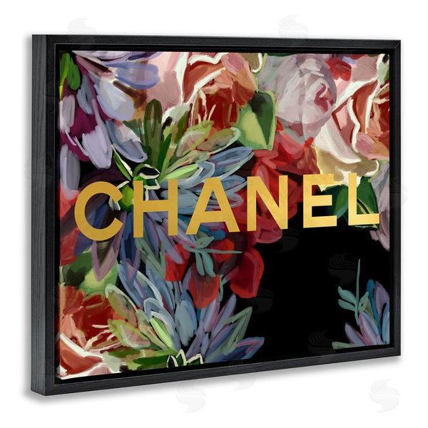 Stupell Industries Amelia Noyes | Flower Patterned Glam Brand Wall Art