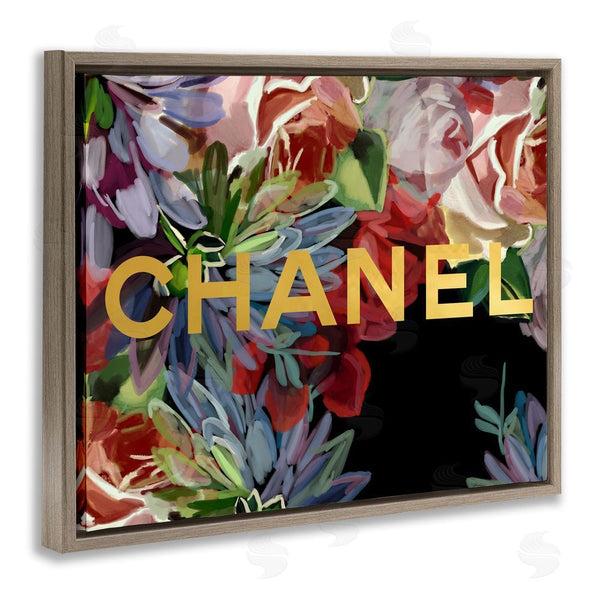 Stupell Industries Amelia Noyes | Flower Patterned Glam Brand Wall Art