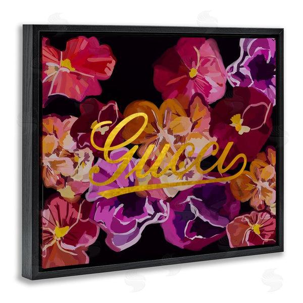 Stupell Industries Amelia Noyes | Glam Brand Flower Pattern Wall Art
