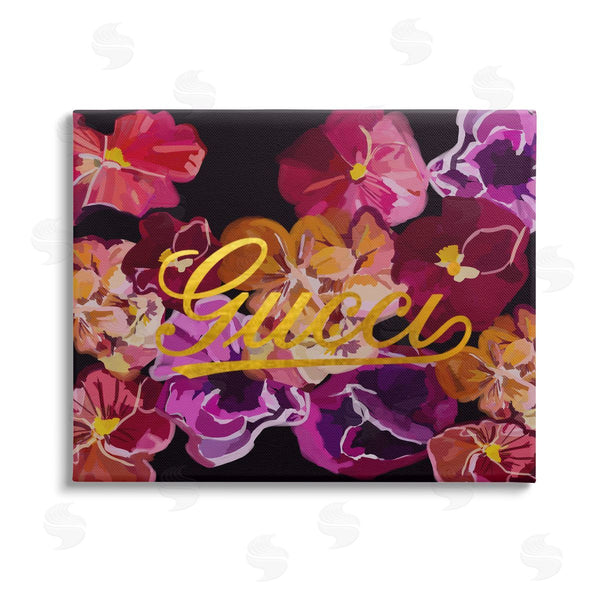 stupell industries Amelia Noyes | Glam Brand Flower Pattern Wall Art
