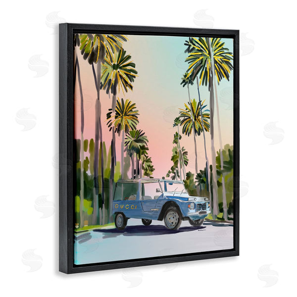 Stupell Industries Amelia Noyes | Glam Brand Tropical Truck