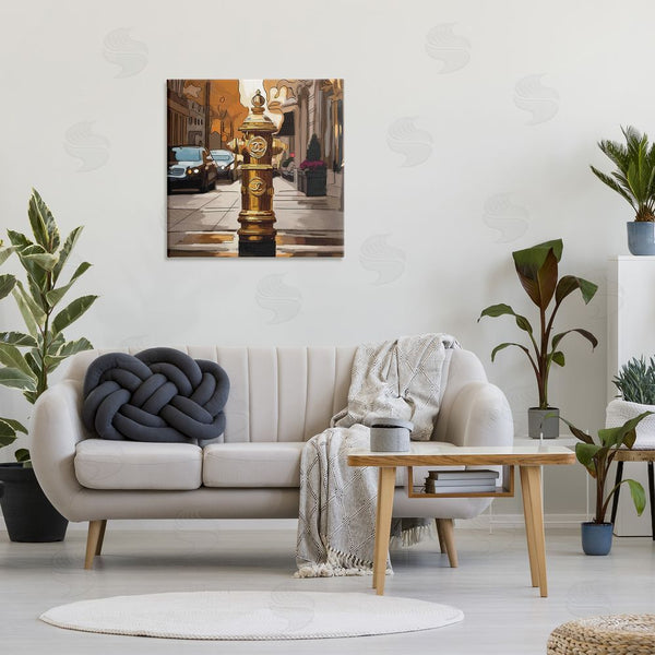 Stupell Industries Amelia Noyes | Glam City Hydrant Wall Art
