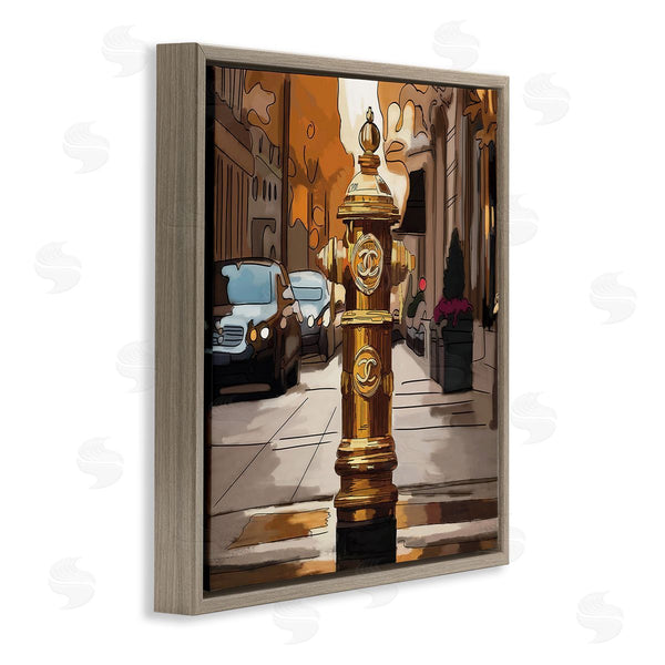 Stupell Industries Amelia Noyes | Glam City Hydrant Wall Art