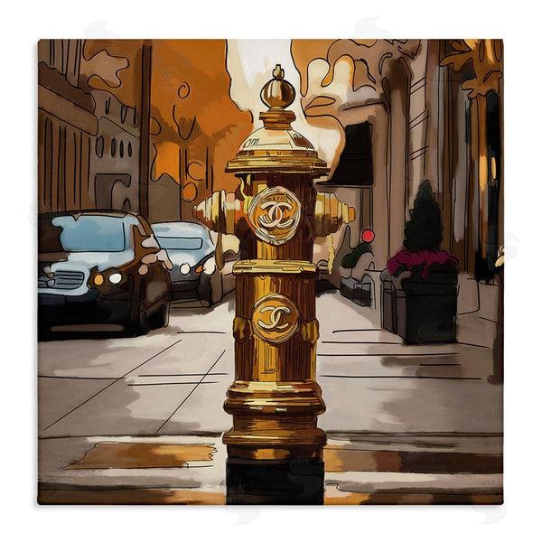 stupell industries Amelia Noyes | Glam City Hydrant Wall Art