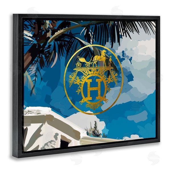 Stupell Industries Amelia Noyes | Glam Emblem Villa Wall Art