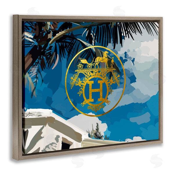 Stupell Industries Amelia Noyes | Glam Emblem Villa Wall Art