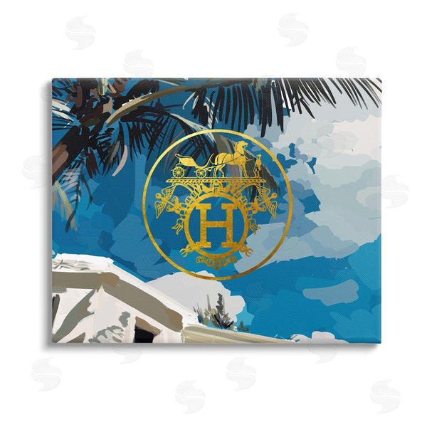 stupell industries Amelia Noyes | Glam Emblem Villa Wall Art