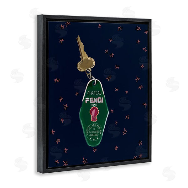 Stupell Industries Amelia Noyes | Glam Fashion Keychain Wall Art