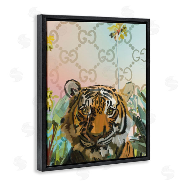 Stupell Industries Amelia Noyes | Glam Pattern Tiger Wall Art