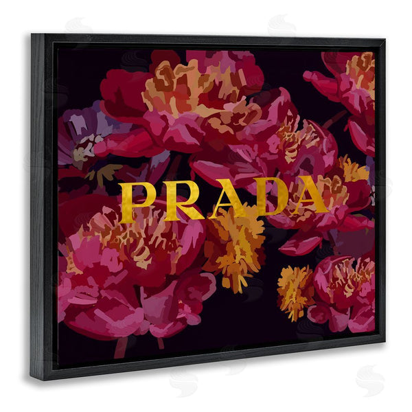 Stupell Industries Amelia Noyes | Glam Peonies Pattern Wall Art