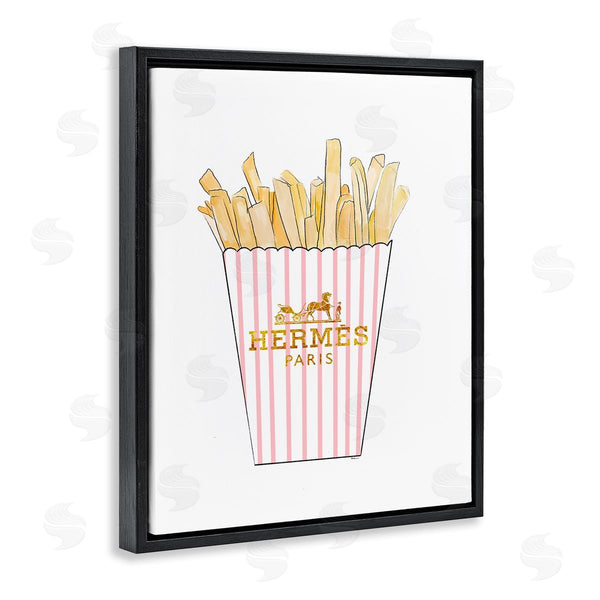 Stupell Industries Amelia Noyes | Glam Pink Fashion Fries Wall Art