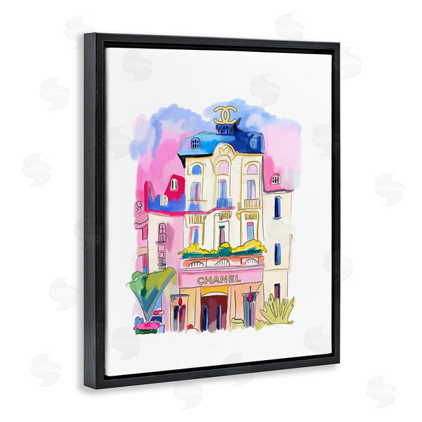 Stupell Industries Amelia Noyes | Glam Shop Building Wall Art