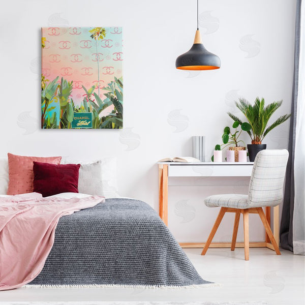 Stupell Industries Amelia Noyes | Glam Tropical Hotel Wall Art